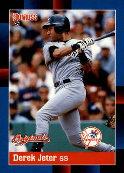 2002 Donruss Originals - Aqueous #377 Derek Jeter Front