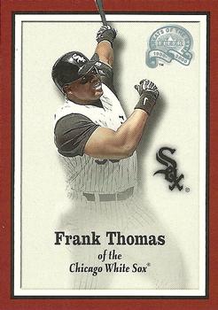 2001 Sports Cards Magazine 2000 Fleer Greats of the Game #35 Frank Thomas Front