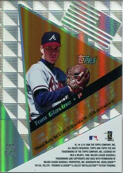 1999 Topps Tek #30B Tom Glavine Back