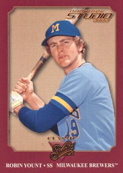 2002 Donruss Studio - Classic #CS-17 Robin Yount Front