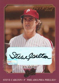 2002 Donruss Studio - Classic Autographs #CS-5 Steve Carlton Front