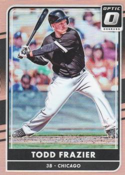 2016 Donruss Optic - Orange #70 Todd Frazier Front