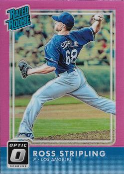 2016 Donruss Optic - Pink #55 Ross Stripling Front