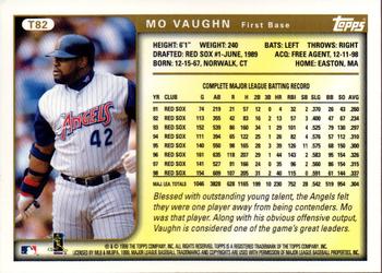1999 Topps Traded and Rookies #T82 Mo Vaughn Back