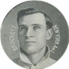 1909-11 Colgan's Chips Stars of the Diamond (E254) #NNO Lew Brockett Front