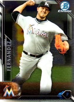 2016 Bowman Chrome - Base Chrome Vending #49 Jose Fernandez Front