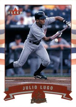 2002 Fleer - Gold Backs #241 Julio Lugo  Front