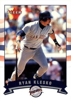 2002 Fleer - Gold Backs #285 Ryan Klesko  Front