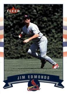 2002 Fleer - Mini #77 Jim Edmonds  Front