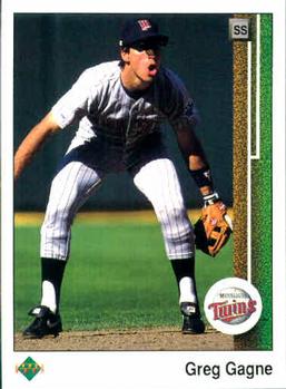 1989 Upper Deck #166 Greg Gagne Front