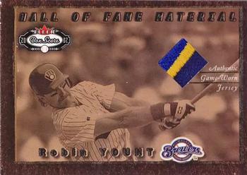 2002 Fleer Box Score - Hall of Fame Material #NNO Robin Yount Front