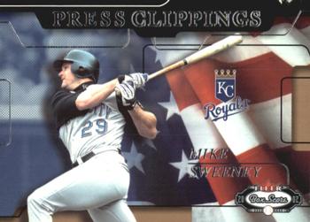 2002 Fleer Box Score - Press Clippings #9PC Mike Sweeney  Front