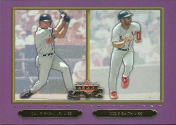 2002 Fleer Fall Classic - Championship Gold #94 Cal Ripken Jr. / Ozzie Smith Front