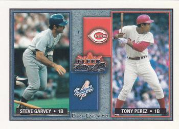 2002 Fleer Fall Classic - Rival Factions #9 RF Steve Garvey / Tony Perez Front