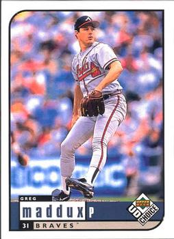 1999 UD Choice #56 Greg Maddux Front