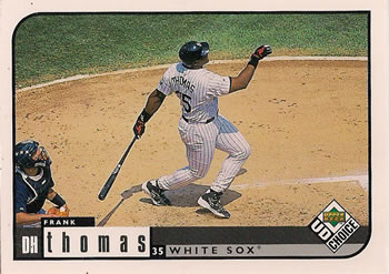 1999 UD Choice #72 Frank Thomas Front