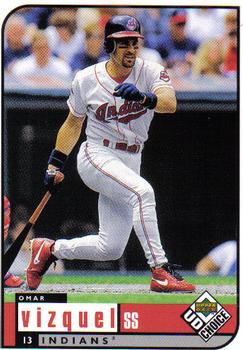 1999 UD Choice #77 Omar Vizquel Front