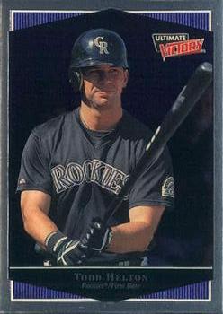 1999 Upper Deck Ultimate Victory #41 Todd Helton Front