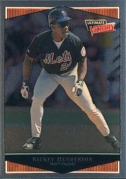 1999 Upper Deck Ultimate Victory #69 Rickey Henderson Front