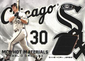 2002 Fleer Hot Prospects - MLB Hot Materials #HM-MO Magglio Ordonez Front
