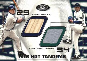 2002 Fleer Hot Prospects - MLB Hot Tandems #BB-FG Bret Boone / Freddy Garcia Front