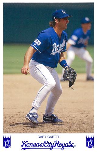 1995 Kansas City Royals Photocards #NNO Gary Gaetti Front