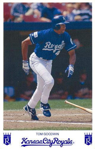 1995 Kansas City Royals Photocards #NNO Tom Goodwin Front