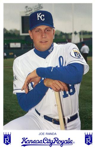 1995 Kansas City Royals Photocards #NNO Joe Randa Front