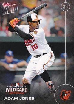 2016 Topps Now Postseason Baltimore Orioles #BAL-5 Adam Jones Front