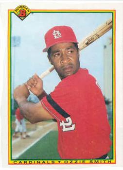 1990 Bowman #195 Ozzie Smith Front