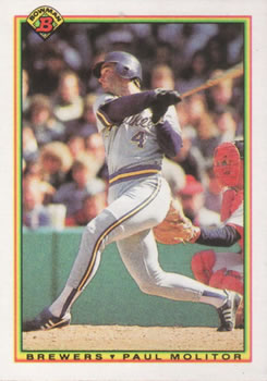 1990 Bowman #399 Paul Molitor Front