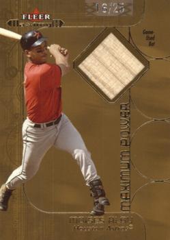 2002 Fleer Maximum - Power Bat Gold #NNO Moises Alou  Front