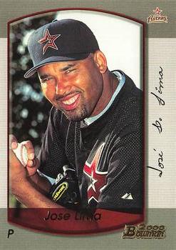 2000 Bowman #139 Jose Lima Front