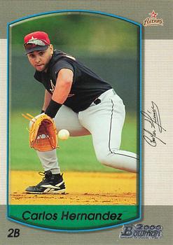 2000 Bowman #290 Carlos Hernandez Front