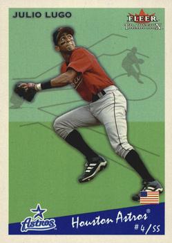 2002 Fleer Tradition Update - 2002 Fleer Tradition Glossy #202 Julio Lugo  Front