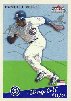 2002 Fleer Tradition Update - 2002 Fleer Tradition Glossy #434 Rondell White  Front