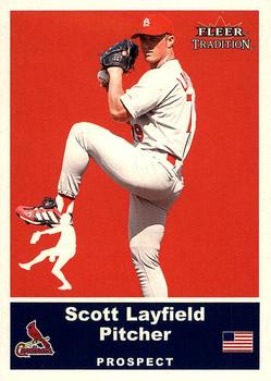 2002 Fleer Tradition Update - Glossy #U20 Scotty Layfield Front
