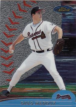 2000 Finest #64 Greg Maddux Front