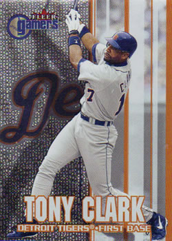 2000 Fleer Gamers #53 Tony Clark Front