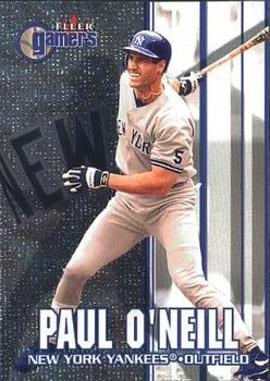 2000 Fleer Gamers #65 Paul O'Neill Front