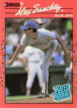 1990 Donruss #45 Alex Sanchez Front