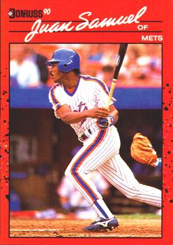 1990 Donruss #53 Juan Samuel Front