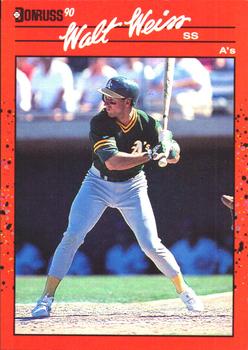 1990 Donruss #67 Walt Weiss Front