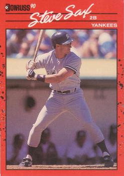 1990 Donruss #78 Steve Sax Front