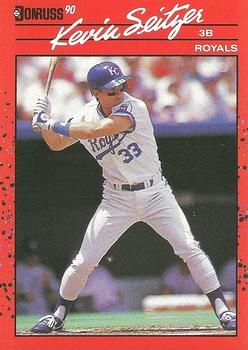 1990 Donruss #85 Kevin Seitzer Front