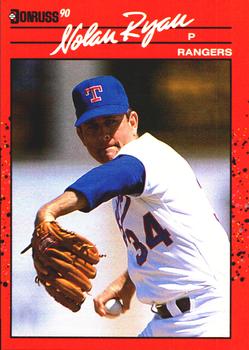 1990 Donruss #166 Nolan Ryan Front