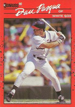 1990 Donruss #176 Dan Pasqua Front