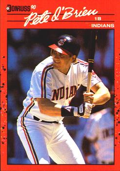 1990 Donruss #202 Pete O'Brien Front