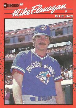 1990 Donruss #324 Mike Flanagan Front