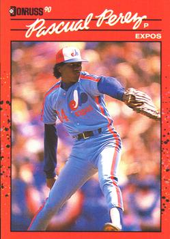 1990 Donruss #342 Pascual Perez Front